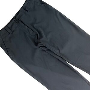 Nike Golf Pants Womens 6P Black Straight Leg NikeFit Dry Polyester Blend